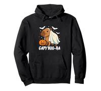 Capybara Halloween Cute CapyBOO-ra Ghost Costume Pullover Hoodie