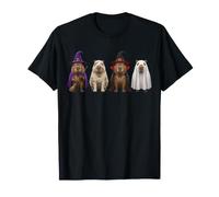 Capybara Halloween Witch Zombie Skeleton Ghost Capybara T-Shirt