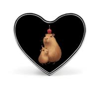 Capybara_ Happy Birthday Metal Badge Pins Heart Brooches | Lapel Pins for Shirt Backpack Jacket Hat Coat Bag Clothing Jewelry Accessories Gifts for Women Men