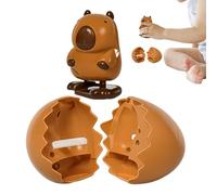 Capybara Hatching Toy - Wind Up Animal Egg Cute Collectible Toy Interactive Wind Up Capybara Egg For Kids Hand Eye Coordination Fun Surprise For Birthdays Easter