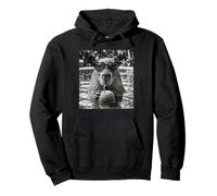 Capybara Heart Sunglasses Coconut Drink Summer Chill Pullover Hoodie