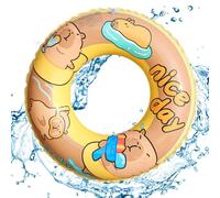 Capybara Inflatable Swim Ring 26in Cute Pool Float Summer Water Toy