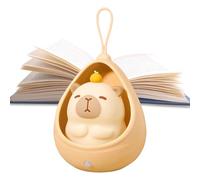 Capybara Lamp | Squish Lamp | Rechargeable Squishy Auto-Sensing Ornament Lighting for Nursery Desk Bedroom Kids Toddler Bedside