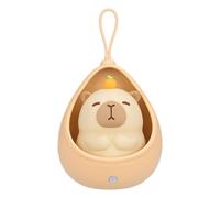 Capybara Light | Capybara Decor | Rechargeable Squishy Auto-Sensing Ornament Lighting for Nursery Desk Bedroom Kids Toddler Bedside