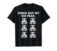 Capybara Lover Check Out My 6 Pack Funny Capy Tee Six #25D37 T-Shirt