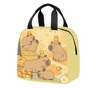 Capybara Lunch Bag,Capybara Lunch Box,Anime cartoon pack for school
