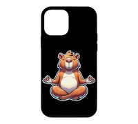 Capybara Meditation Cute Cozy Namaste Yoga Capybara Case for iPhone 12 mini