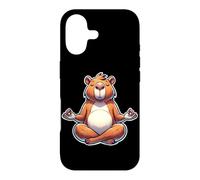 Capybara Meditation Cute Cozy Namaste Yoga Capybara Case for iPhone 17