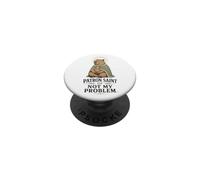 Capybara Meme Patron Saint Of Not My Problem PopSockets Adhesive PopGrip