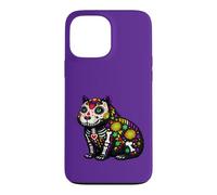 Capybara Mexican Sugar Skull Calavera Viva Mexico Party Case for iPhone 13 Pro Max