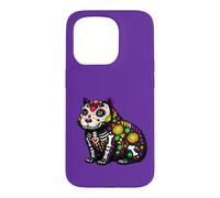Capybara Mexican Sugar Skull Calavera Viva Mexico Party Case for iPhone 15 Pro