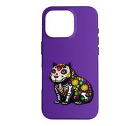 Capybara Mexican Sugar Skull Calavera Viva Mexico Party Case for iPhone 16 Pro