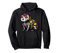 Capybara Mexican Sugar Skull Calavera Viva Mexico Party Pullover Hoodie