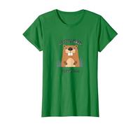 Capybara - My Spirit Animal Has Giant Teeth - Funny Quote T-Shirt, Women, Kelly Green, XXL