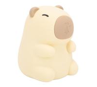 Capybara Night Light, Cute Silicone Capybara Lamp Dorm Decor Cute Lamp Portable and Rechargeable Dimmable Birthday Gifts for Boys Girls, Lamp