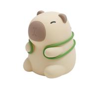 Capybara Night Light - Decorative Animal Lamp for Kids, Cute Capybara LED Nightlight | Cute Capybara Nightlight, Soft Glow Capybara Lamp, Cozy Night Light for Bedroom, Nursery Decor, Animal-Themed Nig