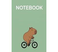 Capybara Notebook: Cute Aesthetic Journal: 120 Pages Lined Paper, Wide Ruled Composition Book for Writing, School, and Note Taking