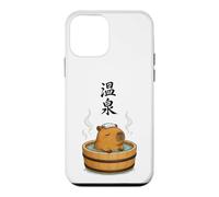 Capybara Onsen Japanese Hot Spring Relaxation Case for iPhone 12 mini