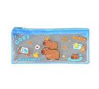 Capybara Pencil Case, Capybara Pencil Case | Cute Pencil Bag Pencil Holder | Cute And Portable Stationery Pen Case, Wide Mouth Pencil Pouch, Pencil Holder For Us, Two Capybaras, Se référer au