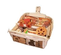 Capybara Pencil Poched Pencil - Cute Capybara Pencil Pouch, Stationery Organizer Box - Cute Pencil Pouch Multi-Layer Pencil Pouch with Pendant and Stationery Clip, Deluxe Suit, Se référer au