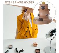 Capybara Phone Holder - Capybara Action Figure Tablet Stand | Multi-Functional Exquisite Handheld Desktop Ornament for Dorm Offices Living Room Bedroom