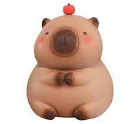 Capybara Piggy Bank, Cute Cartoon Capybara Shaped Coin Saving Box, Children's Money Box, Unbreakable Money Bank, Capybara Money Jar for Coin, Coin Money Box Decorative Piggy Bank for Kids Girls Boys