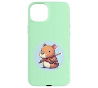 Capybara Playing Violin Case for iPhone 15 Plus