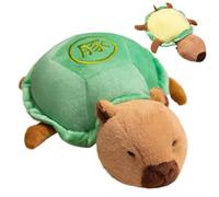 Capybara Plush | 1*pcs Cute Soft Doll Throw Pillows | 28cm Capybara Turtle Stuffed Animals Plush Doll For Boys Girls Collectors Christmas Birthday Home Office Dorm Car Sofa, Super Soft, Adorable Desig