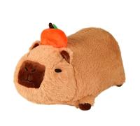 Capybara Plush, Capybara Stuffed Animal with Cute Turtle Backpack, Capybara Pillow, Doll Plush Soft Pillow Stuffed Toy Skin-friendly Comfortable Cushion Cuddle for Boys Girls Gifts Girlfriend