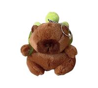 Capybara Plush Case - Wireless Earphone Charging Case Dust Protector, Precise Fit Cover | All-Around Protective Accessory Travel School, Daily Entertainment Electronics Equip