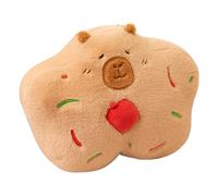 Capybara Plush, Christmas Cookie Gingerbread Capybara, 13.8Inch Soft Stuffed Toy, Cozy Decorative Hypoallergenics Plushed Material for Bedroom Sofa Valentine’s Birthday Party Favors Use