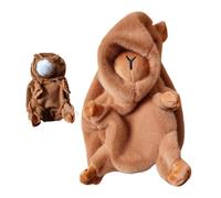 Capybara Plush Cover, Unstuffed Plush, 9.8x11.8inches, Cute Animal Toy Shell, Soft Doll Making Supplies for Handcraft Projects, Kids, Teens, Women, and Adults, Girls, Girlfriend, Friends