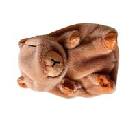 Capybara Plush Cover, Unstuffed Soft Toy Shell, 11.8inches Handcrafted Doll Making Supplies, Lightweight Fabric for Women, Teens, Adults, Kids, Girls, Girlfriends, Friends, Teenagers