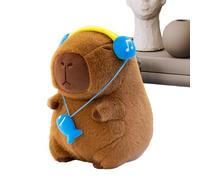 Capybara Plush - Huggable Stuffed Animal | Soothing Capybara | Soft Calming Companion Suitable For Kids Sleep Comfort Nursery Decor Stress Relief Travel Buddy Toy
