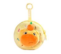 Capybara Plush Keychain Earphone & Coin Wallet, Portable Backpack Charm for Students Travel Accessory Wallet Earphone Pouches, Yellow, Mass Beauty