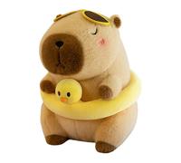 Capybara Plush Toy, 24cm Cartoon Stuffed Animal Doll, Realistic Capybara Doll, Hugging Pillow For Kids, Capybaras Plush Toy Pillow For Boys Girls, Stuffed Animal Dolls For Home Decoration