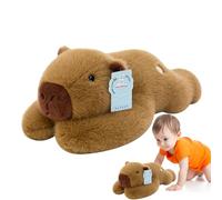 Capybara Plush Toy - Capybara Carrying Turtle Toy | Cute Stuffed Doll | Animal Plush Doll For Babies | Cuddly Toy Birthday Gift For Boys And Girls | Adorable Cuddle Plush Toy, Squishy Stuffed