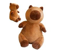 Capybara Plush Toy, Capybara Plush Animal - Capybara Plush Pillow Toy | Capybara Plush Toys Sitting Lucky Design, Cute Plush Animal Toy for Sofa, Bed, Bedroom