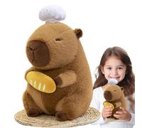 Capybara Plush Toy, Capybara Plush, Beautiful Plush Capybara Plush, Plush Animals Chief Capybara, Adorable Capybara Plush Pillow for Plush Comfort 28 cm.