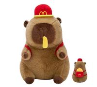 Capybara Plush Toy - Cotton Stuffed Capybara Plush | Cute Brown Stretchable Soft Animal | Designed To Be An Adorable Present And Huggable Companion For Kids And Collectors