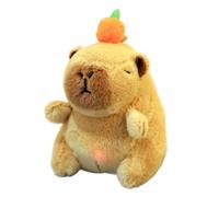 Capybara Plush Toy - Stuffed Animal Pendant Keychain, Cute Mini Capybara Plush Figure, Decorative Backpack Accessory | Home Office Travel Fun Gift For Kids Adults, School Bags, Travel Bags
