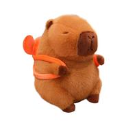 Capybara Plush Toy - Stuffed Animal Pillow, Cute Soft Plush | Removable Backpack, Cute Cushion Decorative Capybara Bed Enhance Playtime with the Capybara Plush Toy Made from plush materials that bring