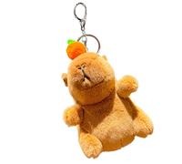Capybara Plushie | Adorable Singing Capybara Stuffed Keychain - Creative Backpack Pendant, Soft Capybara Cartoon Doll for Kids Adults