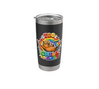 Capybara Pride Month Rainbow Too Chill to Hate Stainless Steel Insulated Tumbler