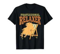 Capybara Professional Relaxer Funny Lazy Animal Chill Humor T-Shirt
