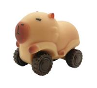 Capybara Pull and Joys Toy Cute Wheel Sand Slider Toy for Girls Children Gift brown