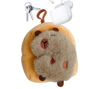 Capybara Purse Charm, Capybara Plush Purse | Cute Cord Storage Pendant for Small Purse | Plush Capybara Bag for Birthday, Children's Day, Christmas, b, Siehe Beschreibung, See description