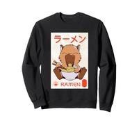 Capybara Ramen Cute Japanese Noodle Food Animal Humor Sweatshirt