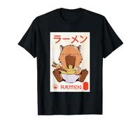 Capybara Ramen Cute Japanese Noodle Food Animal Humor T-Shirt