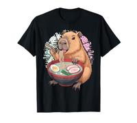 Capybara Ramen Noodle Japanese Anime Kawaii T-Shirt